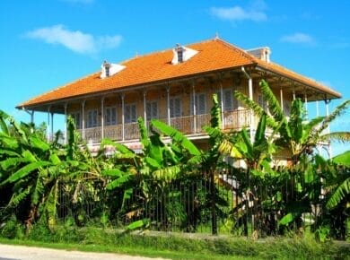 Belle villa avec palmiers