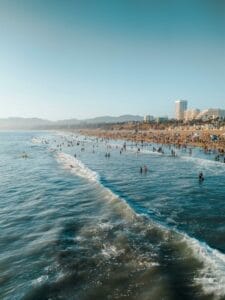 plage et personnes à los angeles