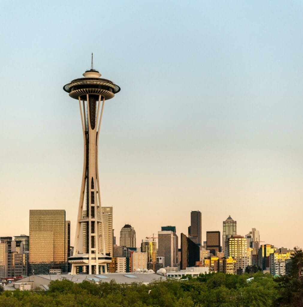 vue sur la ville de seattle