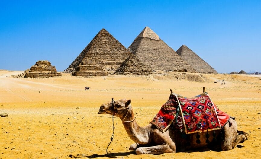 les pyramides en Egypte