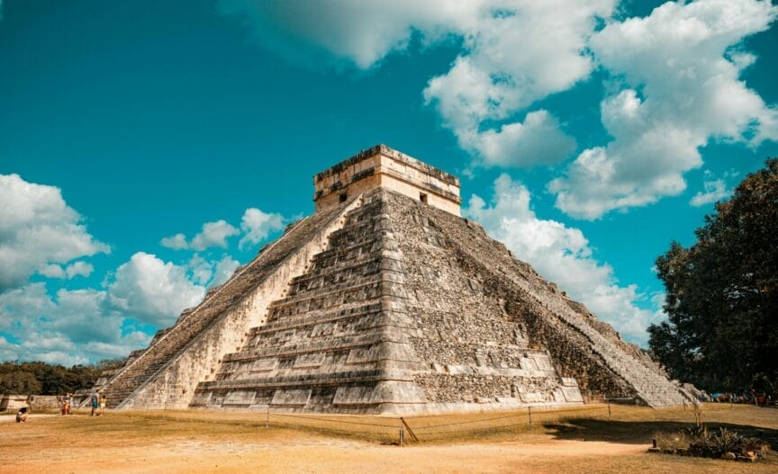 Une pyramide au Mexique