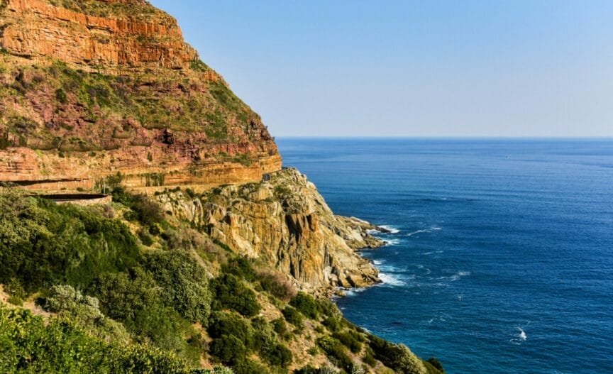 mer et montagne en Afrique du sud