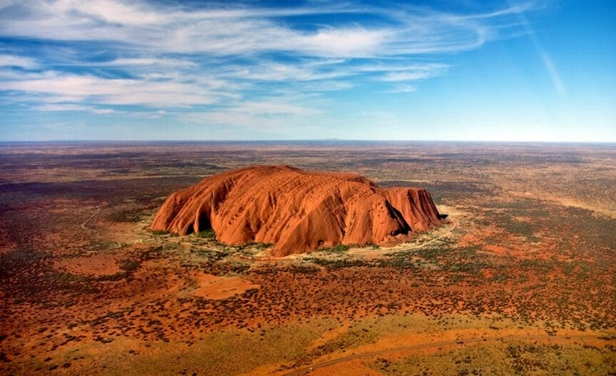 Uluru en Australie