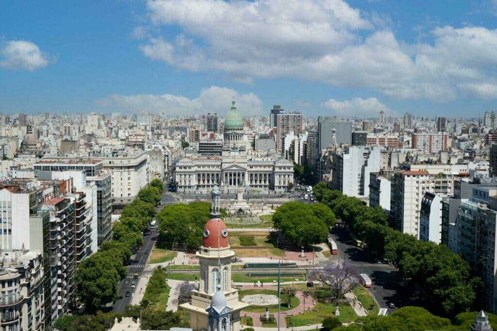 vue sur la ville de buenos aires