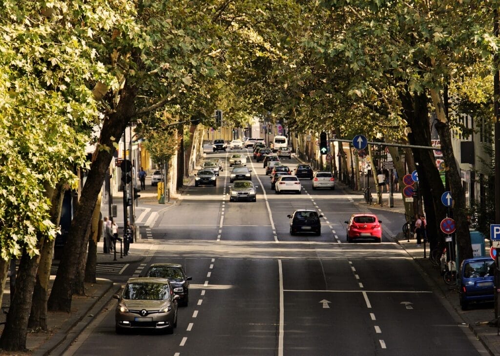 un boulevard en Israël