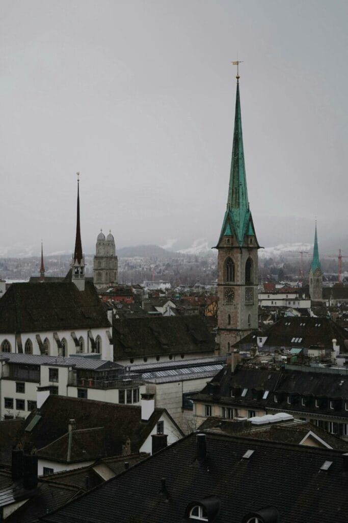 vue sur zurich